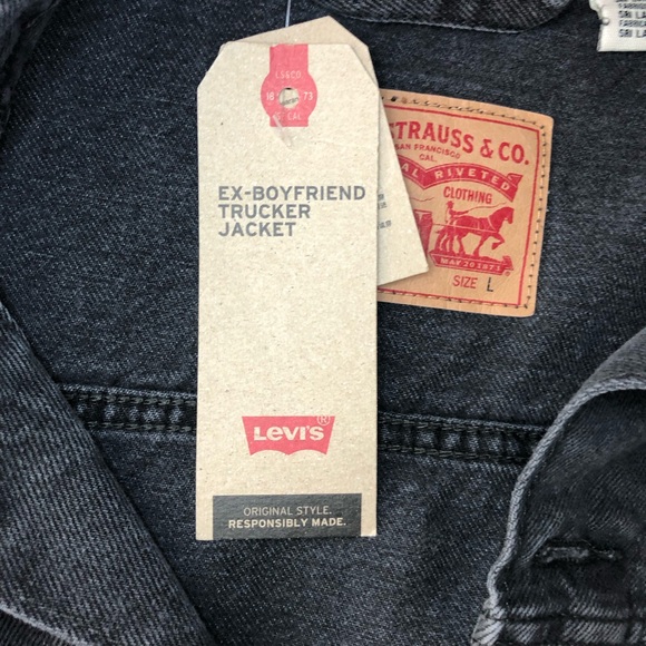 Levi's Ex-boyfriend Trucker Jacket - Picture 4 of 7